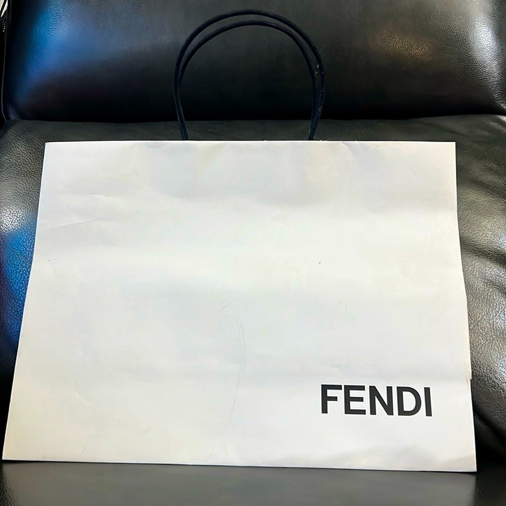 fendi  paper bag only
